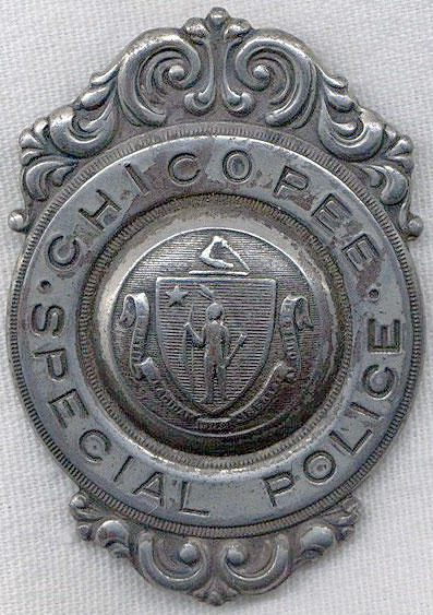 Chicopee Special Police Badge