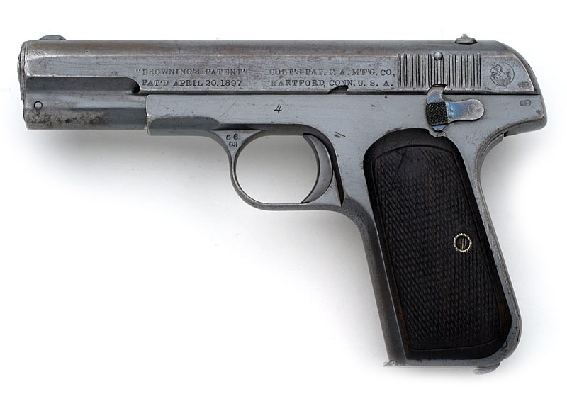Colt 1903 Pocket Hammerless .32 ACP Serial Number 4.